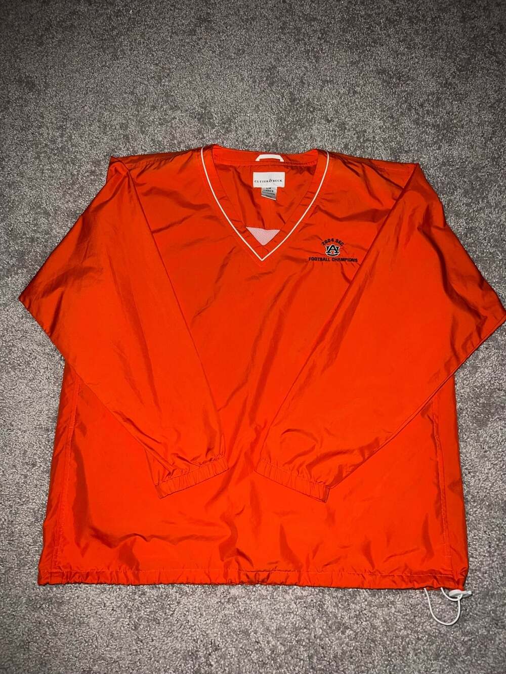 Women’s Cutter & Buck Auburn Tigers 2004 SEC Football Champions V-Neck Pullover